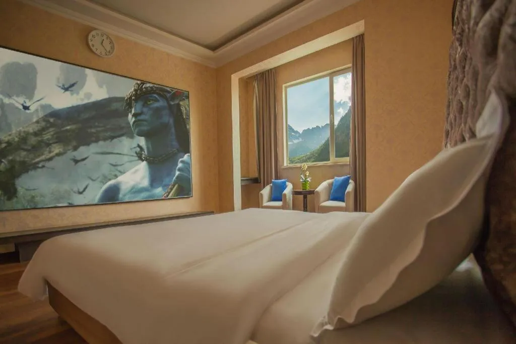 Bed in Anshan Camilla Business Hotel