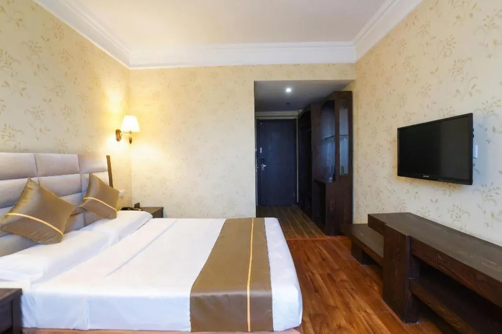 Bed in Anshan Camilla Business Hotel