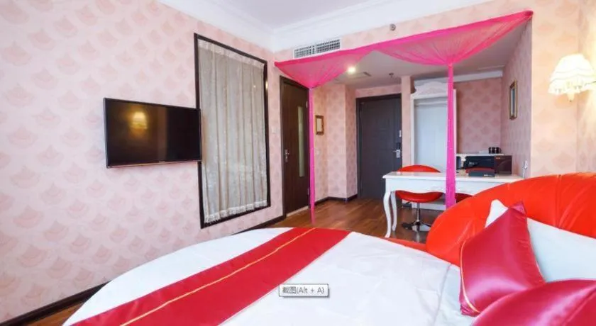 Bed in Anshan Camilla Business Hotel