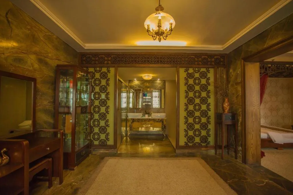 Bed in Anshan Camilla Business Hotel