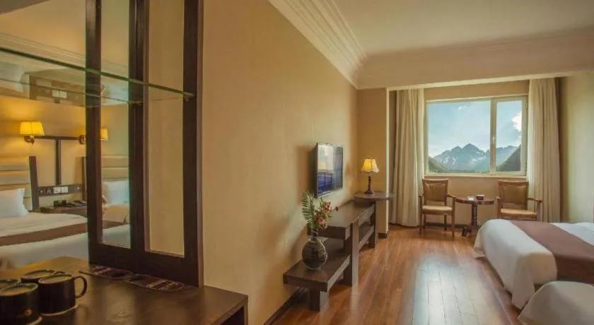 Bed in Anshan Camilla Business Hotel