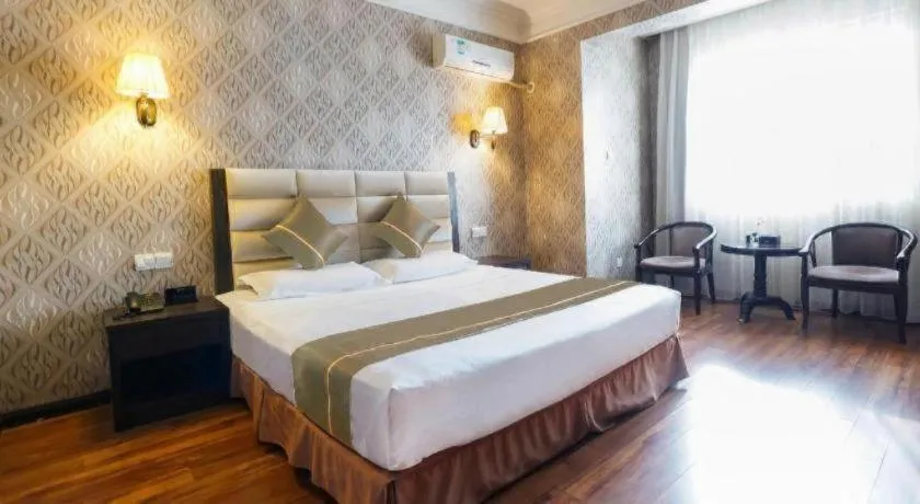 Bed in Anshan Camilla Business Hotel