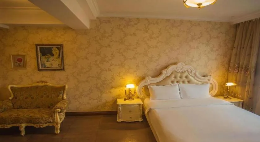 Bed in Anshan Camilla Business Hotel