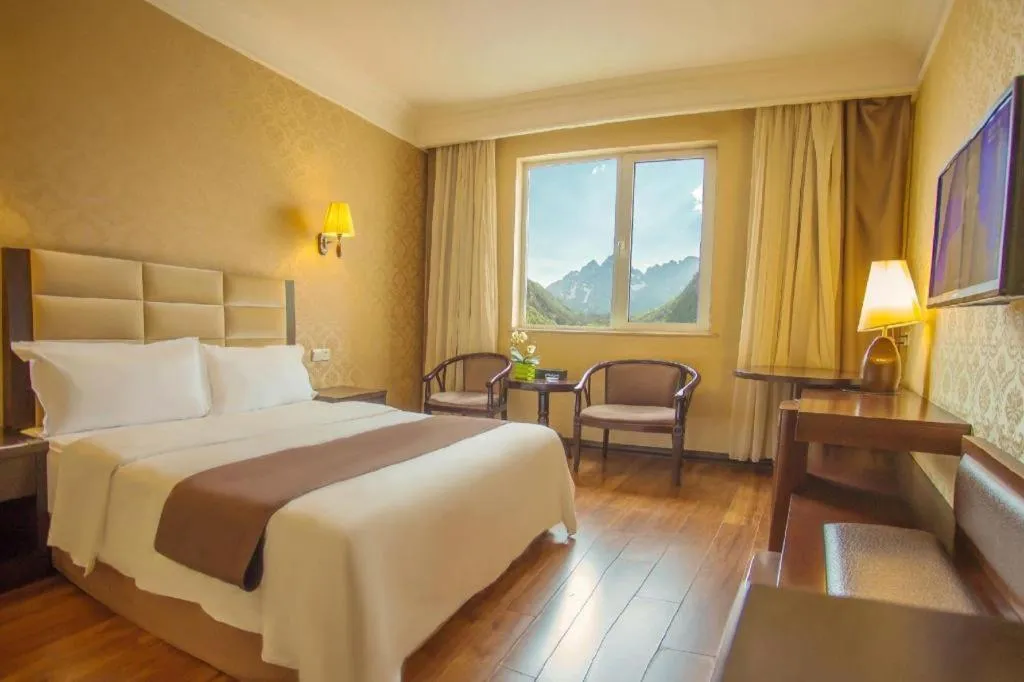 Bed in Anshan Camilla Business Hotel