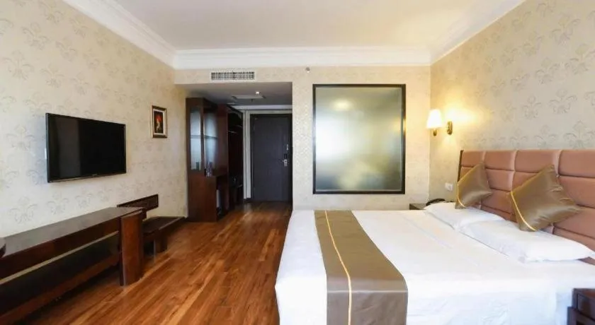 Bed in Anshan Camilla Business Hotel