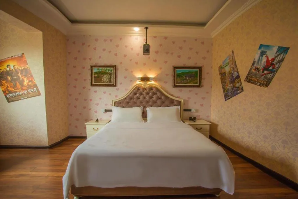 Bed in Anshan Camilla Business Hotel