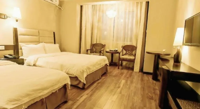 Bed in Anshan Camilla Business Hotel