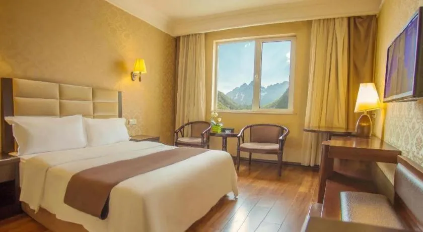 Bed in Anshan Camilla Business Hotel