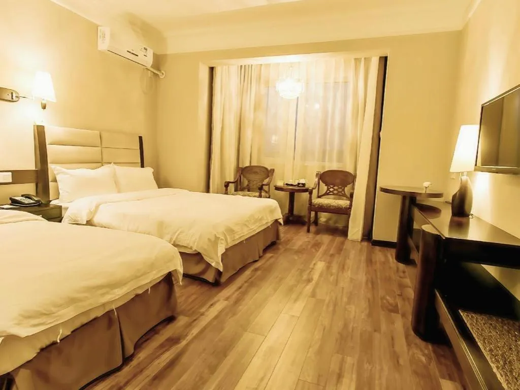 Bed in Anshan Camilla Business Hotel