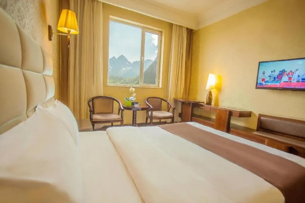Bed in Anshan Camilla Business Hotel