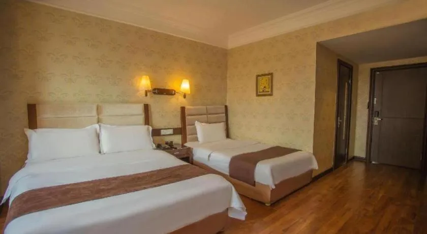 Bed in Anshan Camilla Business Hotel