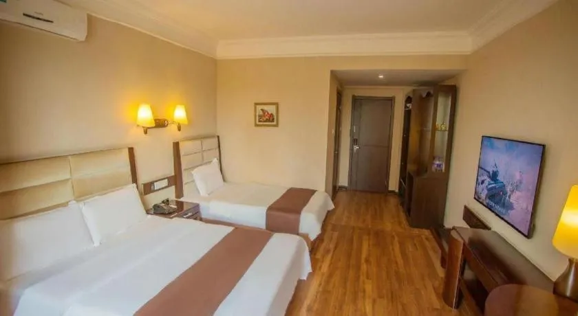 Bed in Anshan Camilla Business Hotel