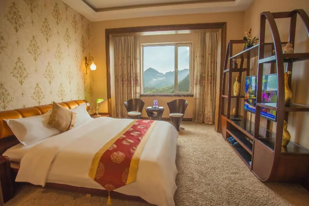 Bed in Anshan Camilla Business Hotel