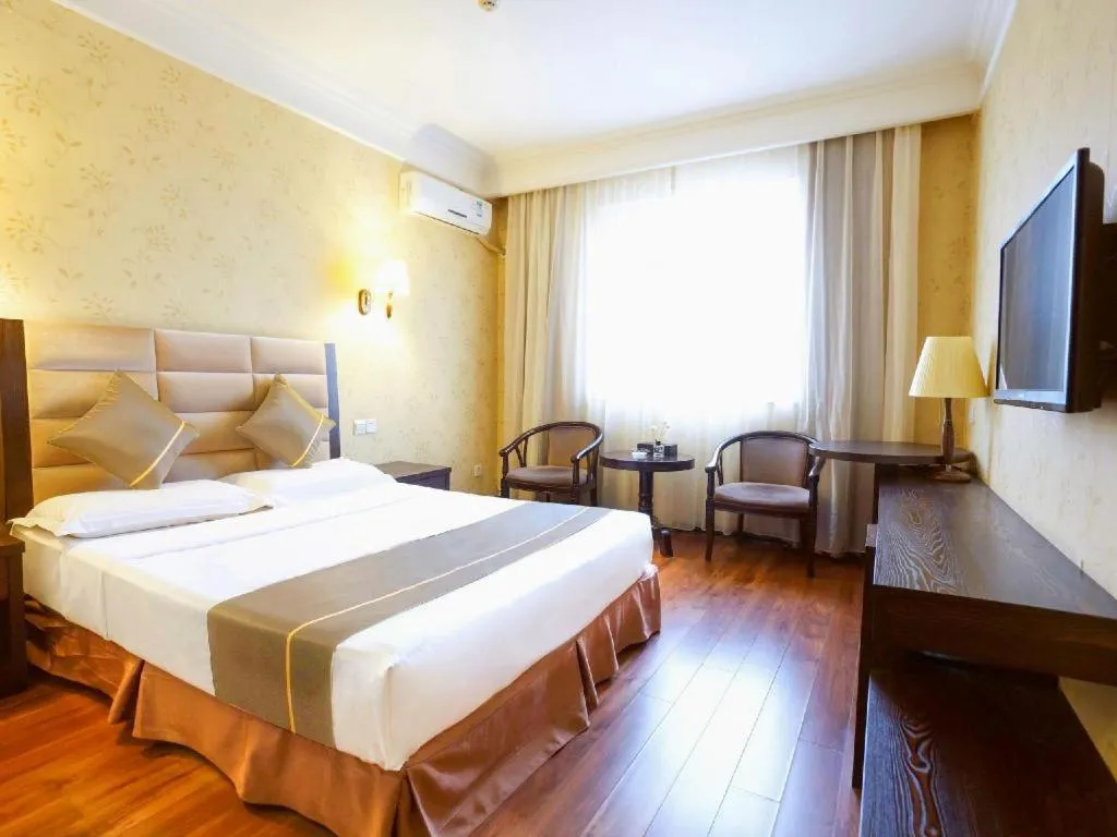 Bed in Anshan Camilla Business Hotel