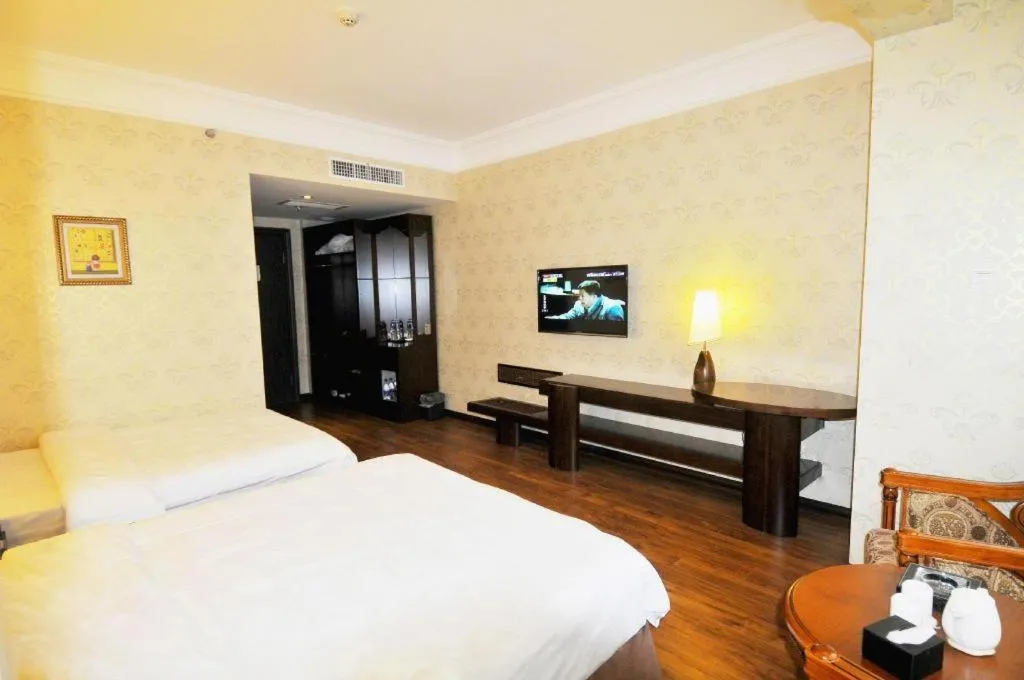 Bed in Anshan Camilla Business Hotel