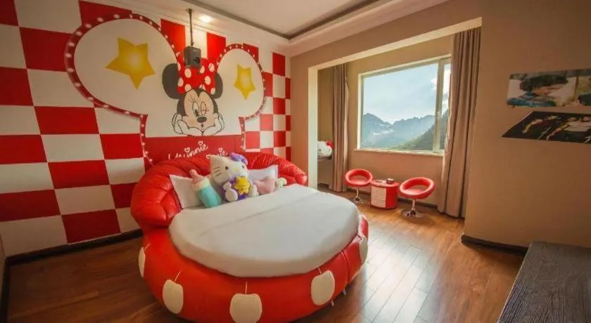 Bed in Anshan Camilla Business Hotel