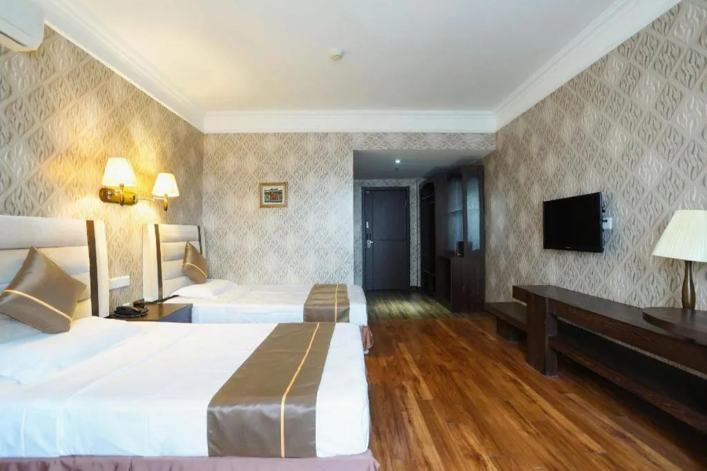 Bed in Anshan Camilla Business Hotel