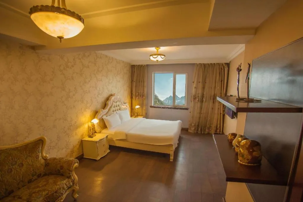 Bed in Anshan Camilla Business Hotel