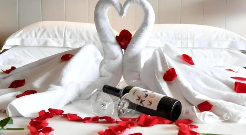 Bed in OCT Bay Breeze Hotel