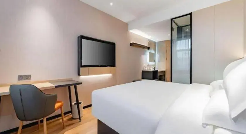 Bed in Jinjiang Inn Baotou Wenhua Road Bed in Jinjiang Inn Baotou Wenhua Road