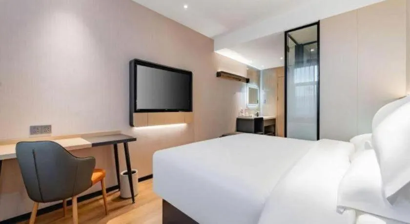 Bed in Jinjiang Inn Baotou Wenhua Road