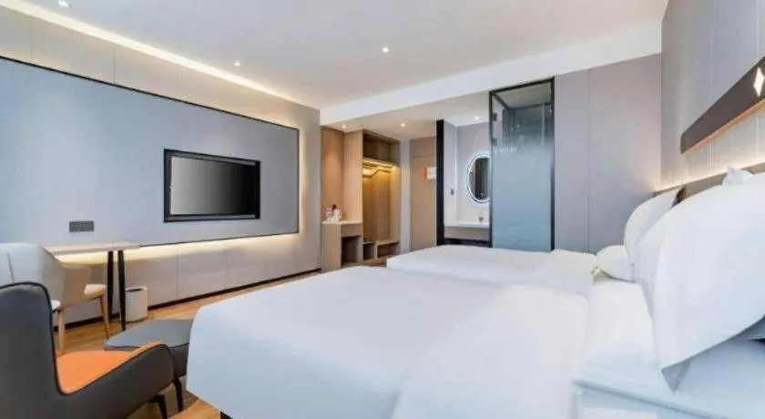 Bed in Jinjiang Inn Baotou Wenhua Road