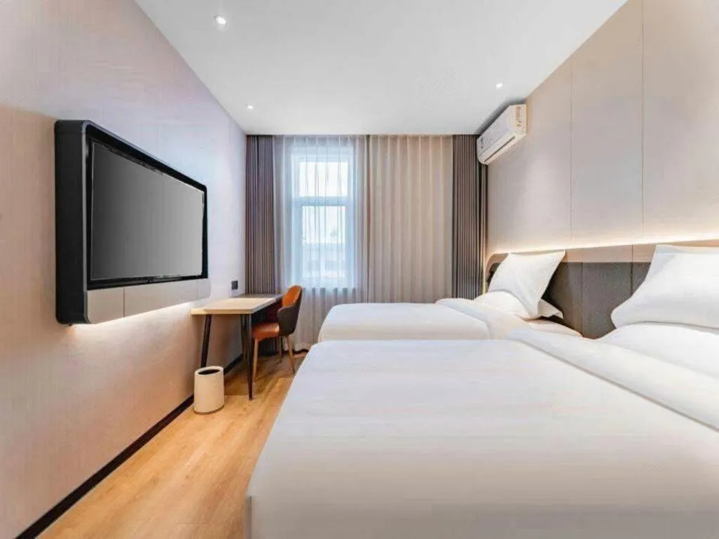 Bed in Jinjiang Inn Baotou Wenhua Road