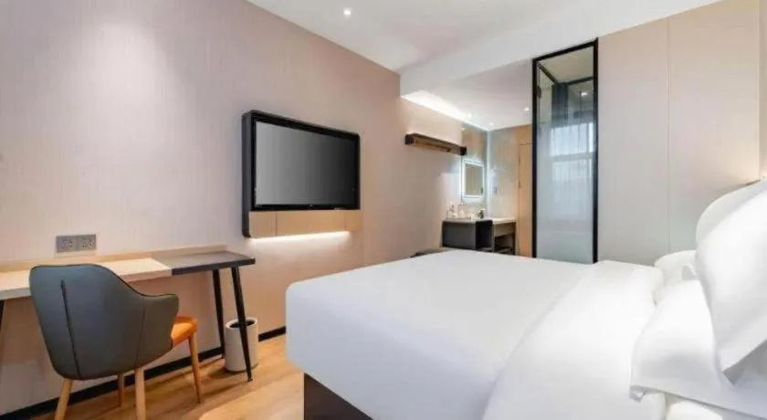 Bed in Jinjiang Inn Baotou Wenhua Road