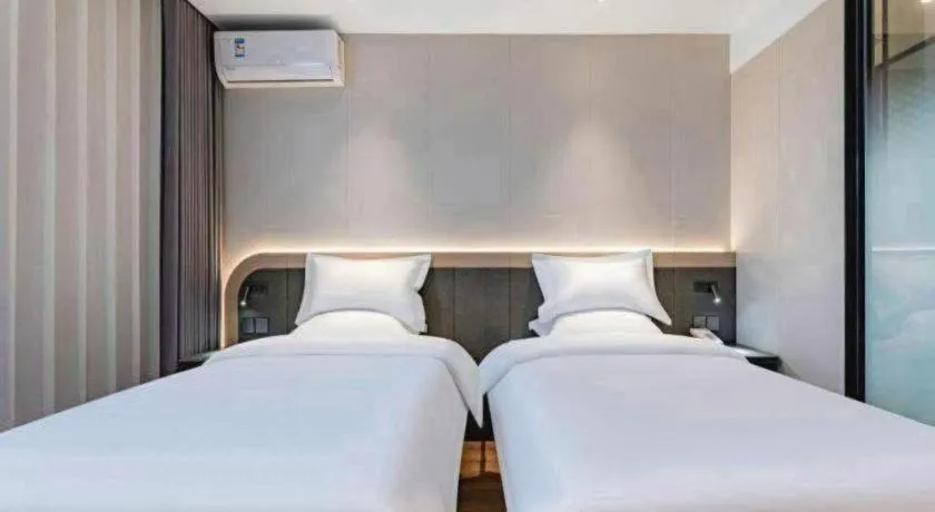 Bed in Jinjiang Inn Baotou Wenhua Road