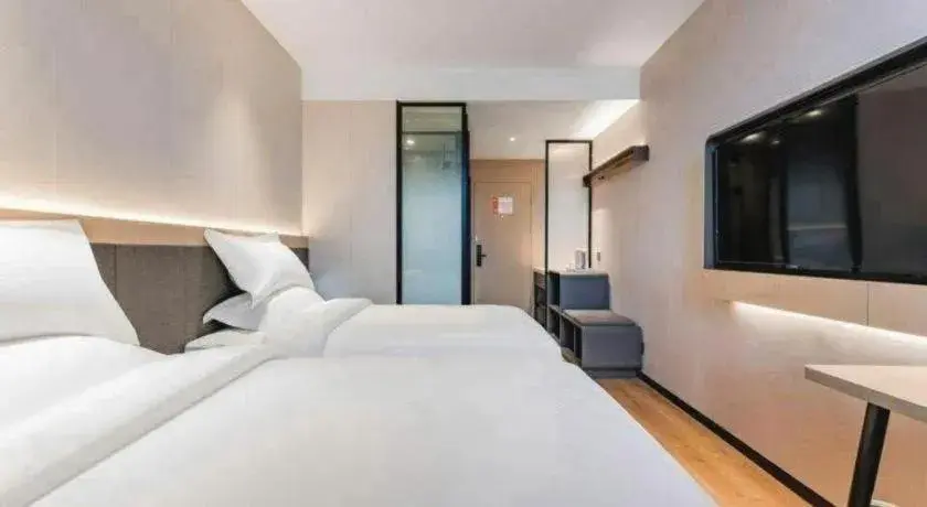 Bed in Jinjiang Inn Baotou Wenhua Road Bed in Jinjiang Inn Baotou Wenhua Road