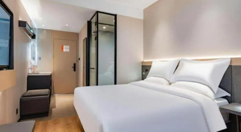 Bed in Jinjiang Inn Baotou Wenhua Road