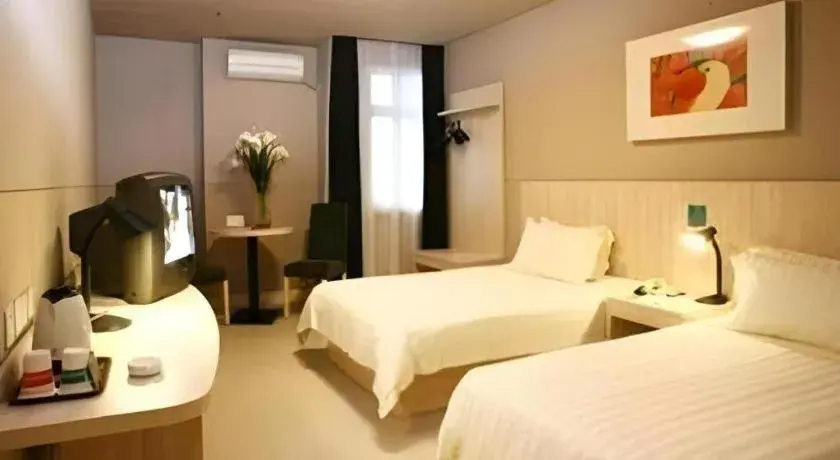 Bed in Jinjiang Inn Baotou Wenhua Road Bed in Jinjiang Inn Baotou Wenhua Road