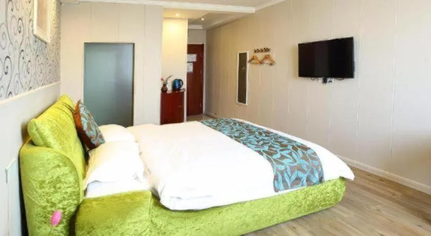 Bed in GreenTree Inn Wuxi Guangrui Road Hotel