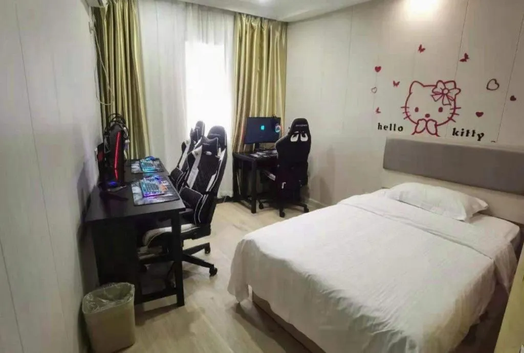 Bed in GreenTree Inn Wuxi Guangrui Road Hotel