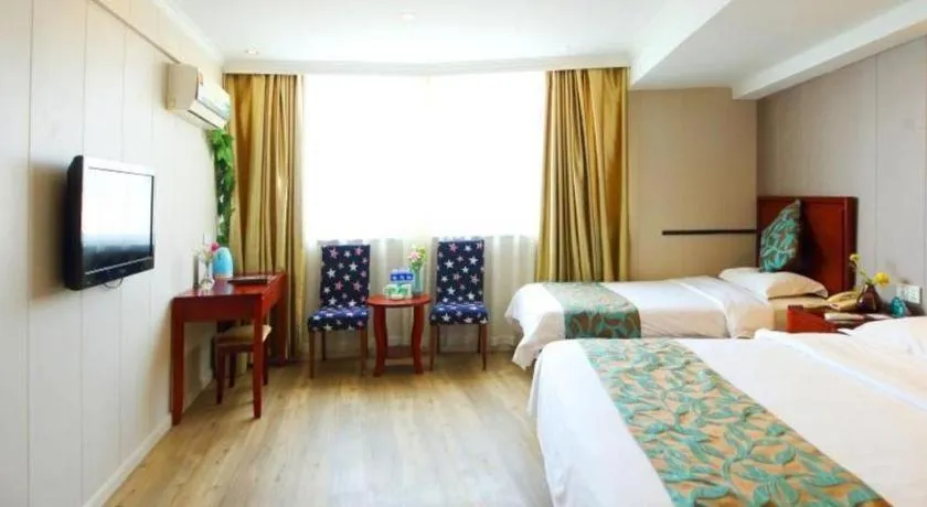 Bed in GreenTree Inn Wuxi Guangrui Road Hotel