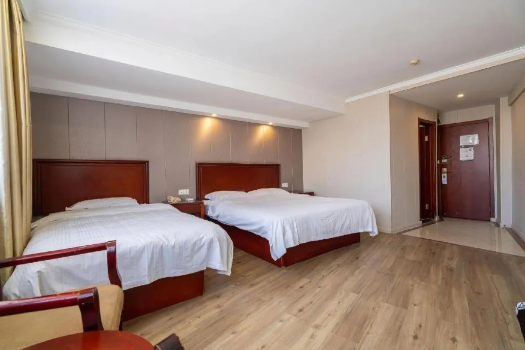 Bed in GreenTree Inn Wuxi Guangrui Road Hotel