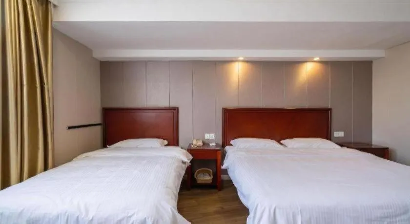 Bed in GreenTree Inn Wuxi Guangrui Road Hotel