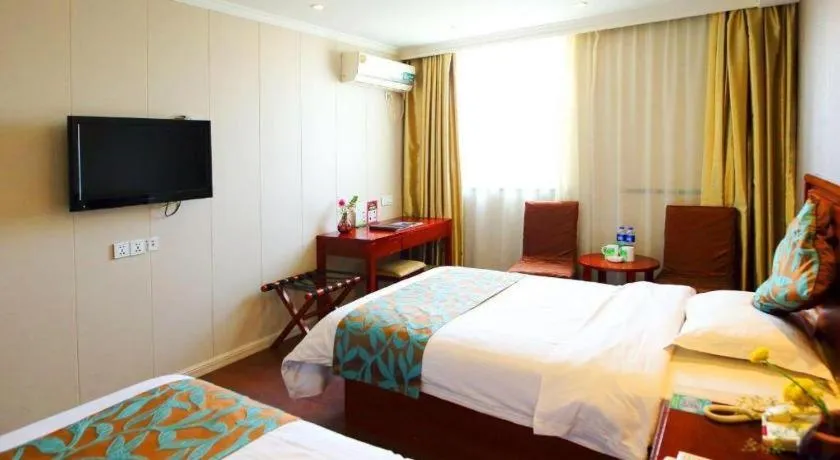 Bed in GreenTree Inn Wuxi Guangrui Road Hotel