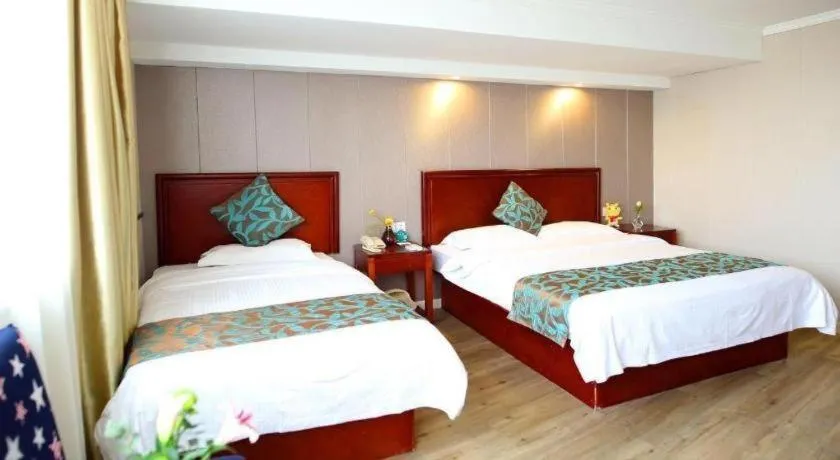 Bed in GreenTree Inn Wuxi Guangrui Road Hotel