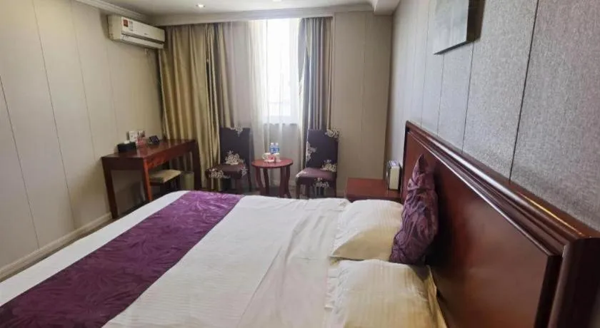 Bed in GreenTree Inn Wuxi Guangrui Road Hotel