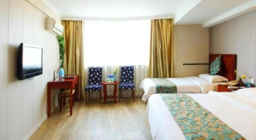 Bed in GreenTree Inn Wuxi Guangrui Road Hotel