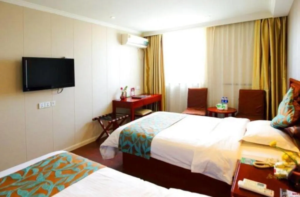 Bed in GreenTree Inn Wuxi Guangrui Road Hotel