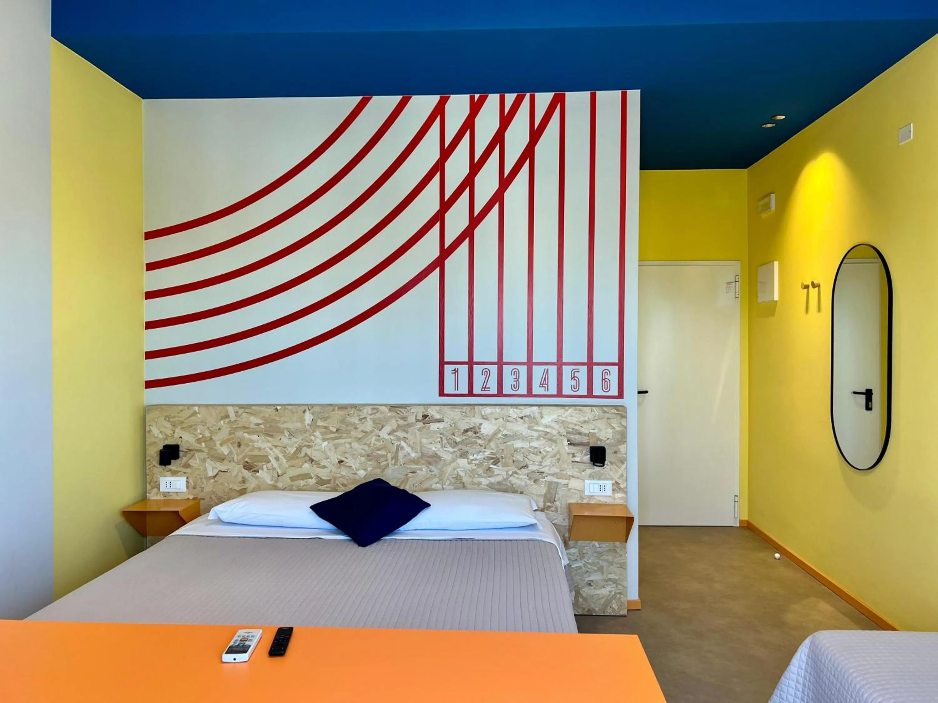 Bed in Fantini Club Hotel