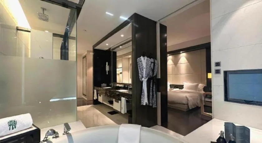 Bed in Banyan Tree Tianjin Riverside