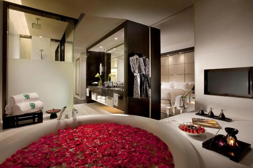 Bed in Banyan Tree Tianjin Riverside