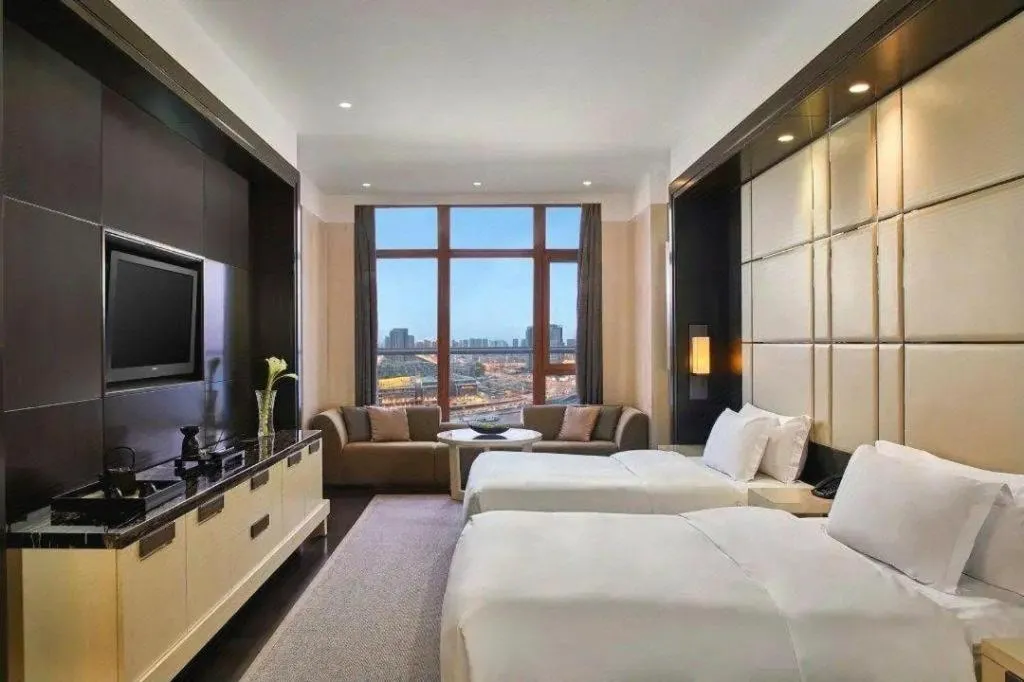 Bed in Banyan Tree Tianjin Riverside