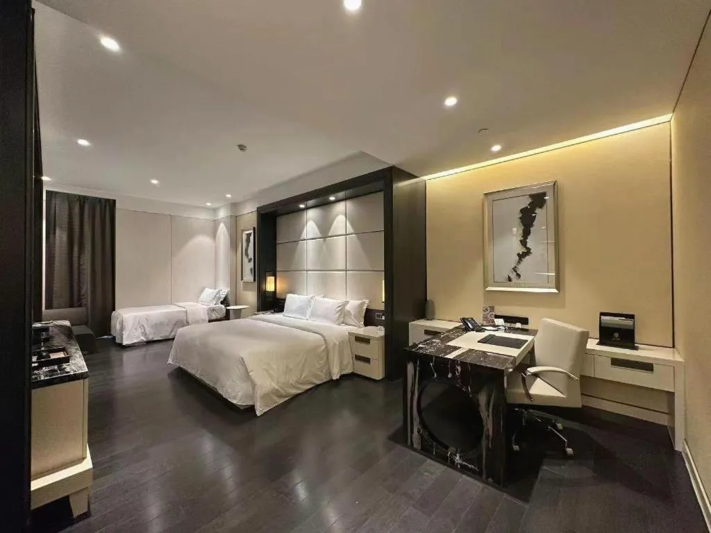 Bed in Banyan Tree Tianjin Riverside