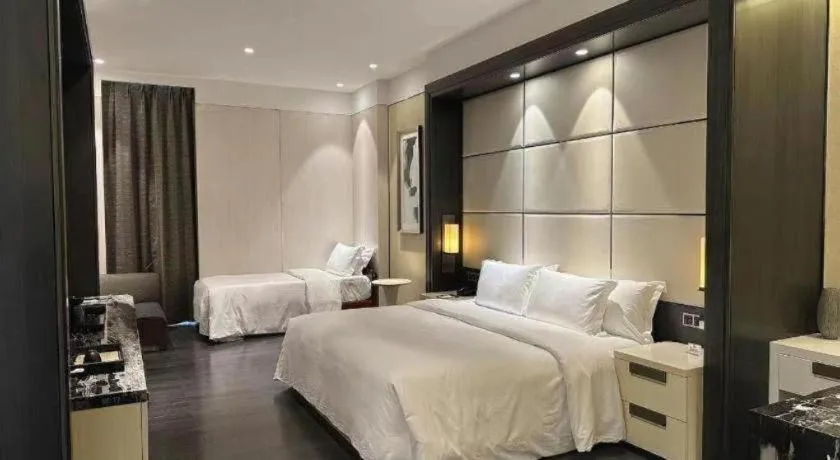 Bed in Banyan Tree Tianjin Riverside