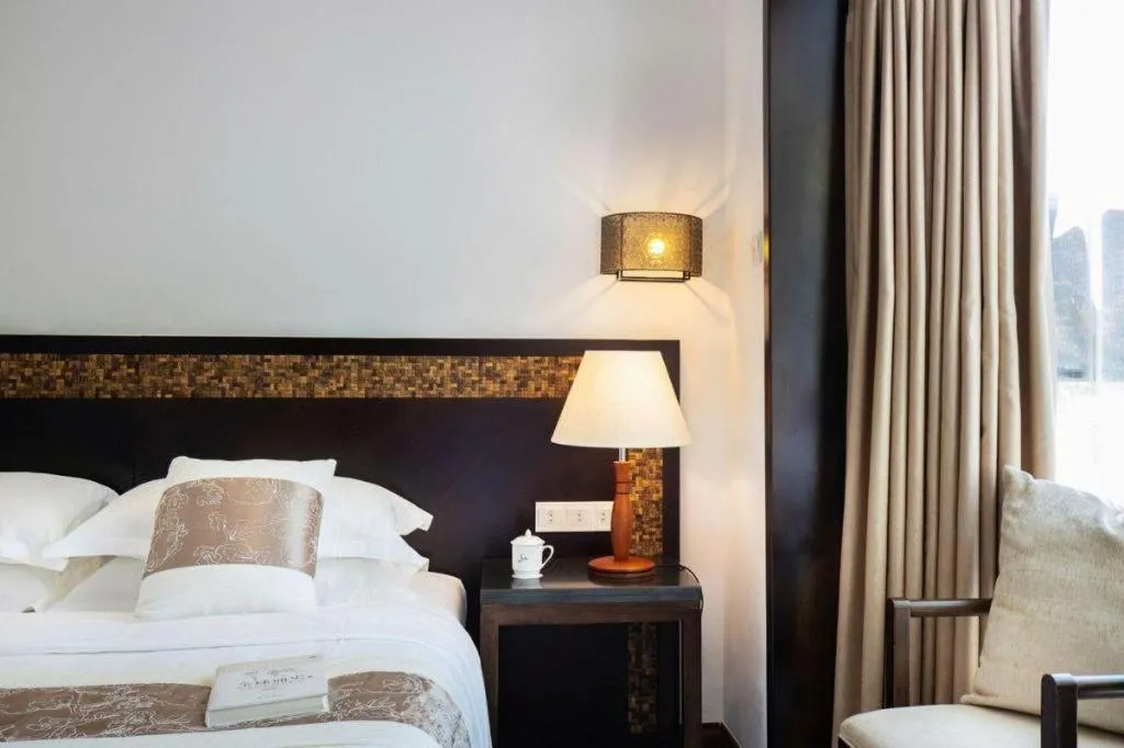 Bed in Nanshan Leisure Villas