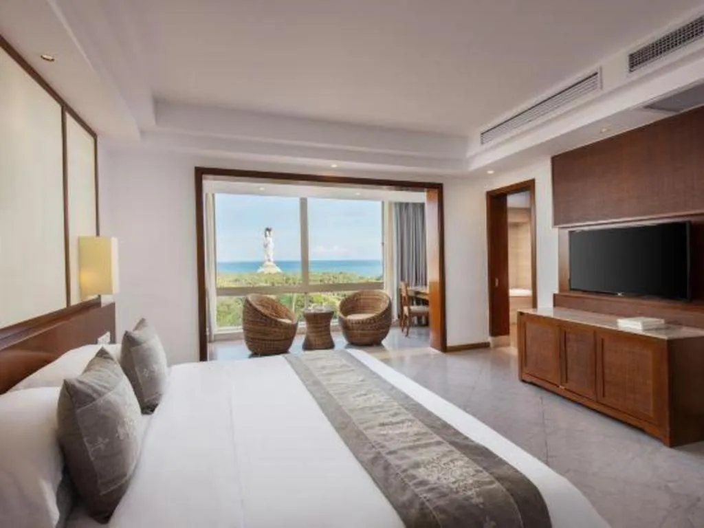 Bed in Nanshan Leisure Villas